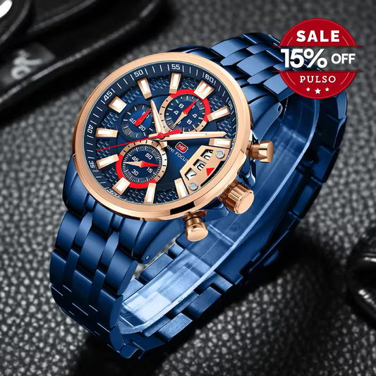 Reloj Mini Focus Ref. 852 Azul