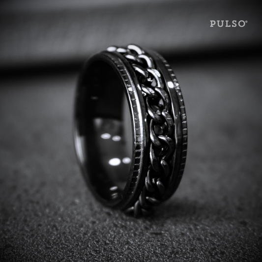 Anillo Dominio Ref. 4591 Negro/Negro