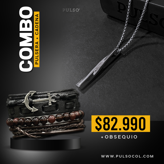 COMBO 701: CADENA + PULSERA X $82.990