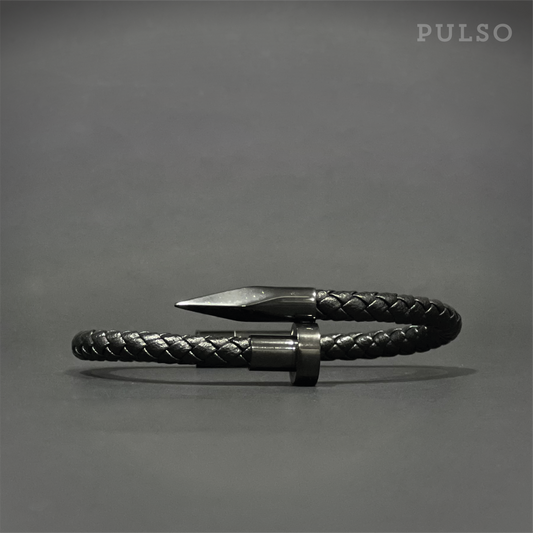 Pulsera Clavo Ref: 7031-1 Negro