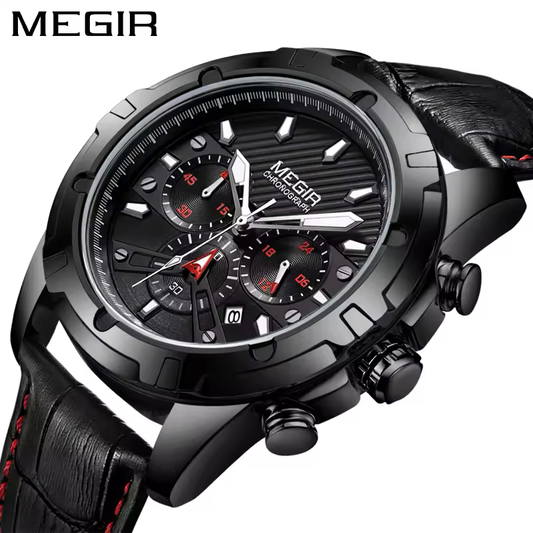 Reloj Megir Ref. 856 Negro/Negro