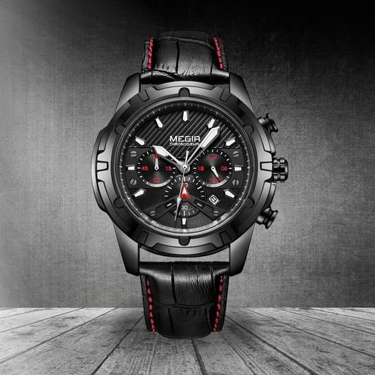 Reloj Megir Ref. 856 Negro/Negro