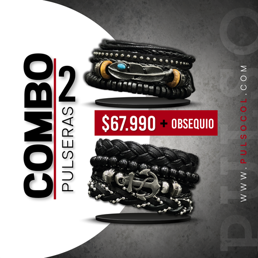 COMBO 1532: 2 PULSERAS X $67.990