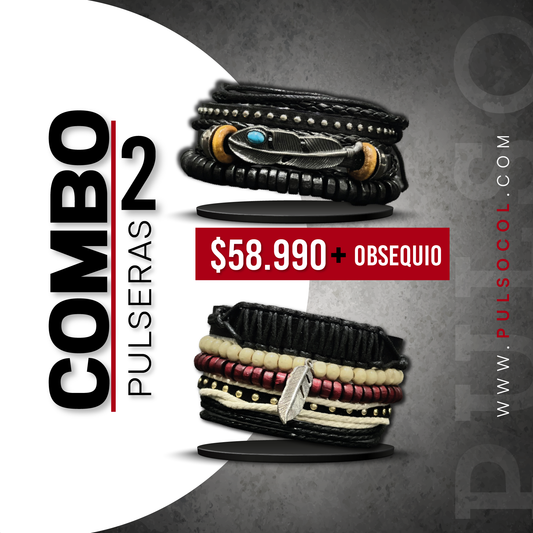 COMBO 1533: 2 PULSERAS X $58.990