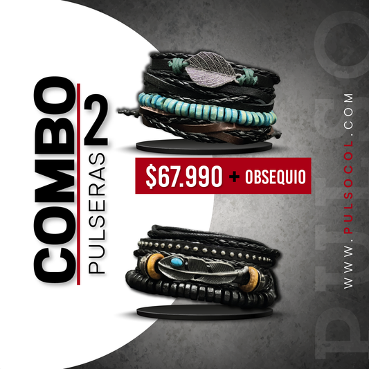 COMBO 1534: 2 PULSERAS X $67.990